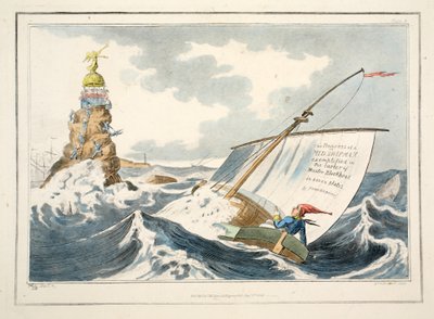 The Progress of a Midshipman exemplified in the career of Master Blockhead in seven plates and Frontispiece, 1835 by George Cruikshank
